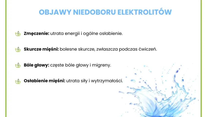 Objawy zaburzeń elektrolitów: Kiedy alarmuje ciało?